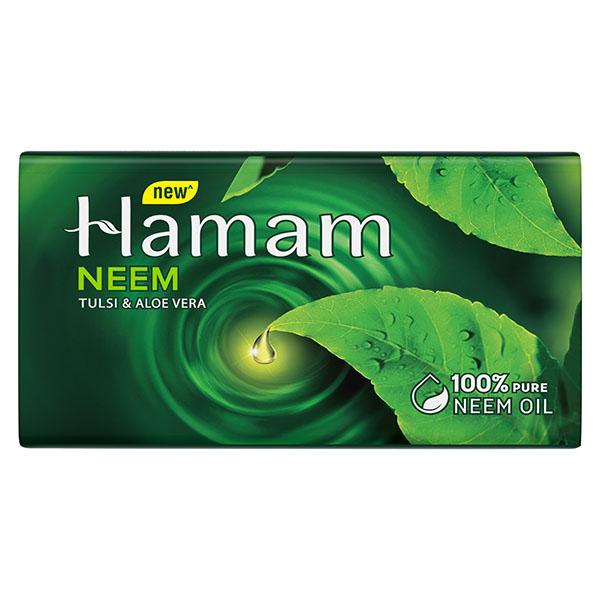 Hamam Neem Tulsi and Aloevera 150 gm - Soaps