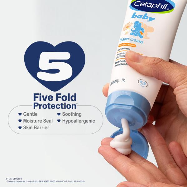 CETAPHIL BABY DIAPER Cream 70gm - Creams, Lotions & Oils