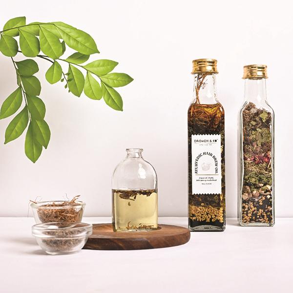 Dromen & Co Ayurvedic Hair Brew Oil 250 ml - Hair Oils