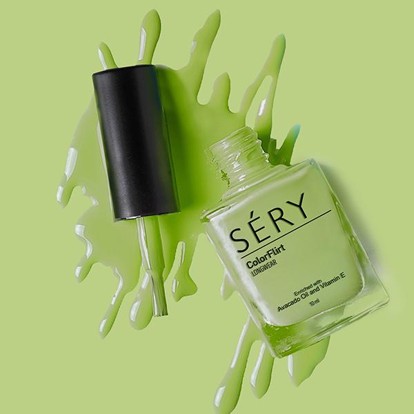 SERY Colorflirt Nail Paint - Rare-Bare 10 gm - Nail Polish