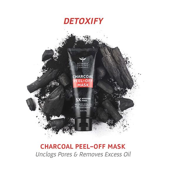 Bombay Shaving Company Charcoal Blackhead Removal Kit 200 gm - Scrubs & Exfoliants