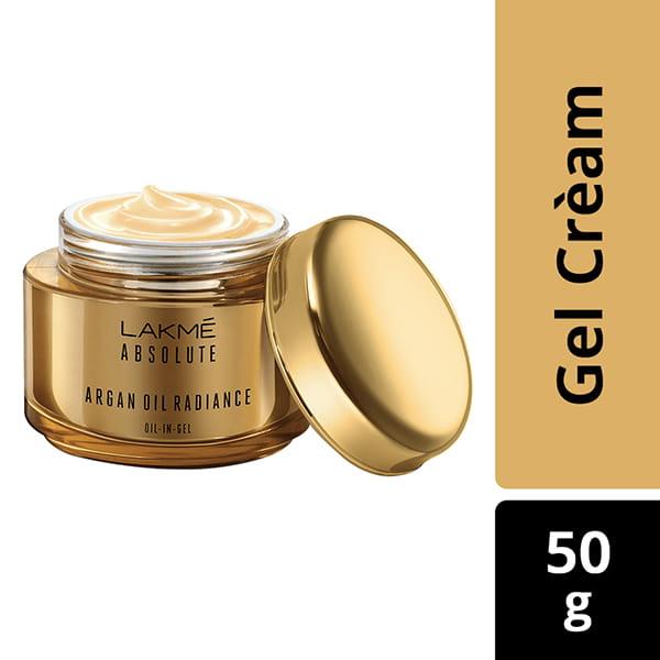 Netmeds | Lakme Absolute Argan Oil Radiance Oil-In Gel 50 Gm