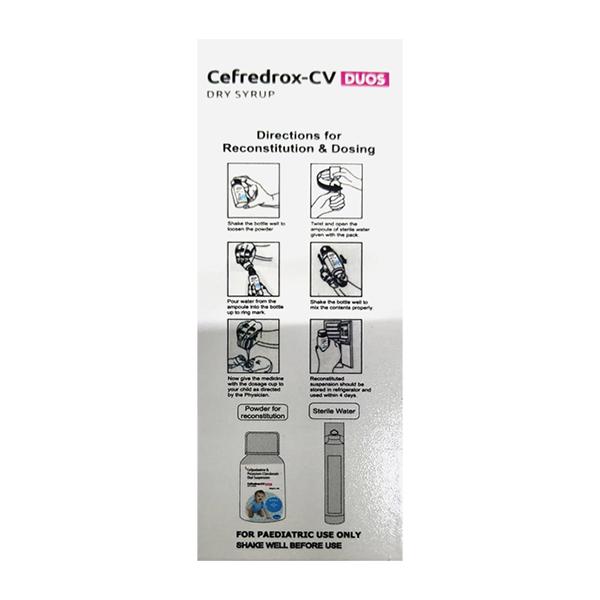 CEFREDROX CV DUOS Suspension 30ml - Bacterial Infections-Cep