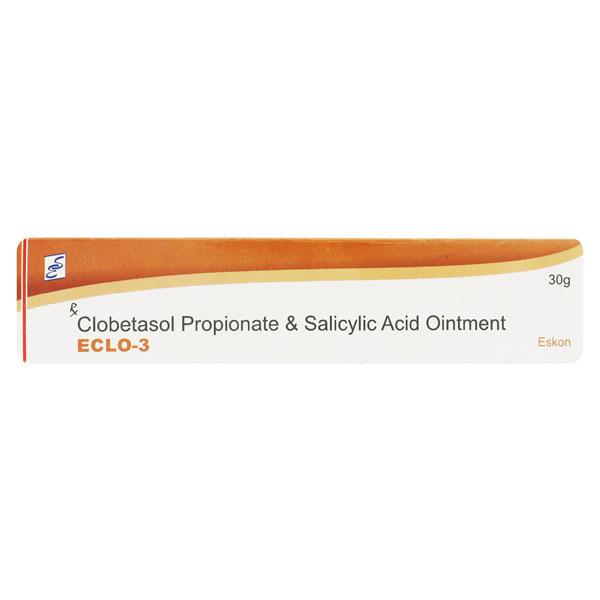 ECLO 3 Ointment 30gm - Skin Infections-Toc