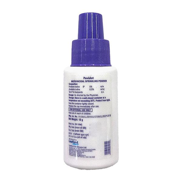 POVIDOT Sprinkling Powder 10gm - Wound Care-Ski