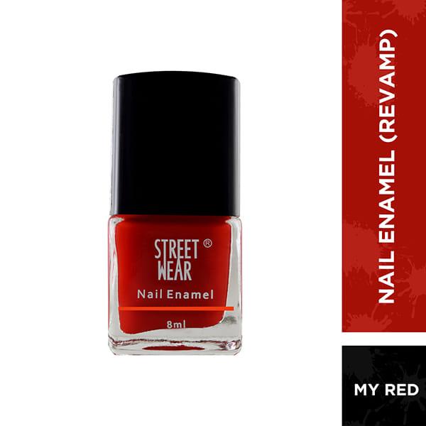 Streetwear Nail Enamel - My Red 8 Ml - Nail Polish