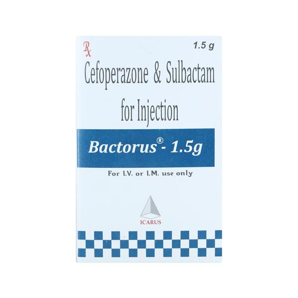 BACTORUS 1.5 Injection 1's - Bacterial Infections-Cep
