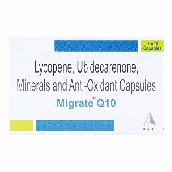 Migrate Q10 Capsule 10's - Supplements-Sup