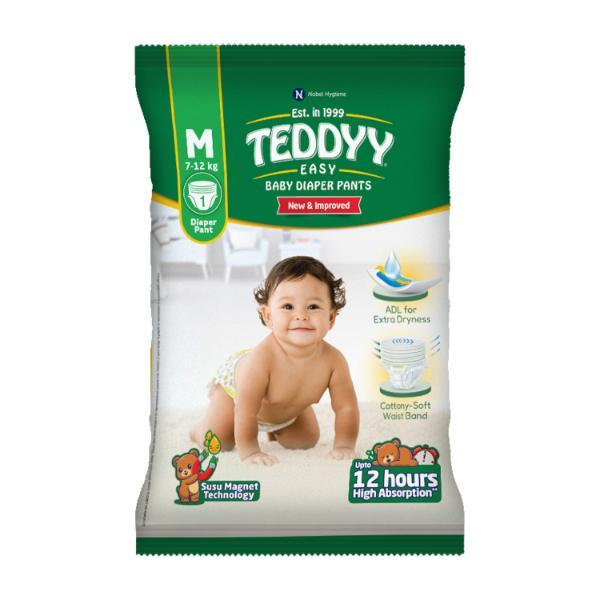 Netmeds | Teddyy Easy Baby Diaper Pant (M) 1's