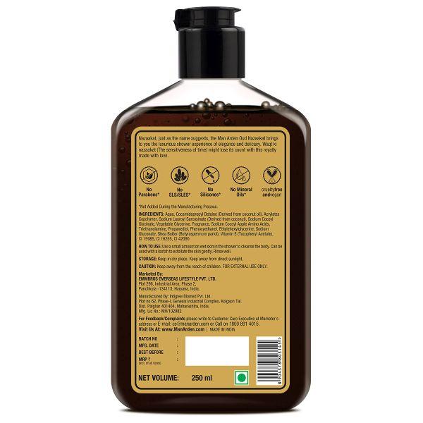 Man Arden Luxury Body Wash - Oud Nazaakat 250 ml - Shower Gels & Body Wash