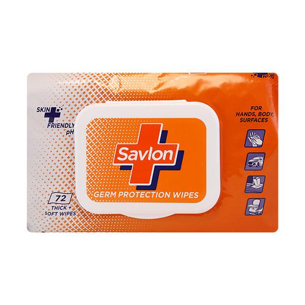 Netmeds | Savlon Germ Protection Wipes 72's