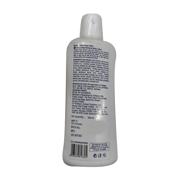 Chicco Baby Moments Body Lotion 100 ml - Creams, Lotions & Oils