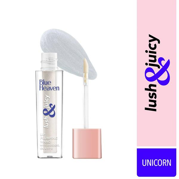 Netmeds | Blue Heaven Lush & Juicy Lip Wand Gloss, Unicorn 4.5 ml