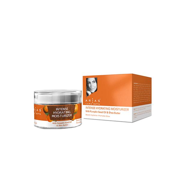 Arias by Lara Dutta Intense Hydrating Moisturizer - Pumpkin Seed Oil & Shea Butter 50 gm - Body Butter