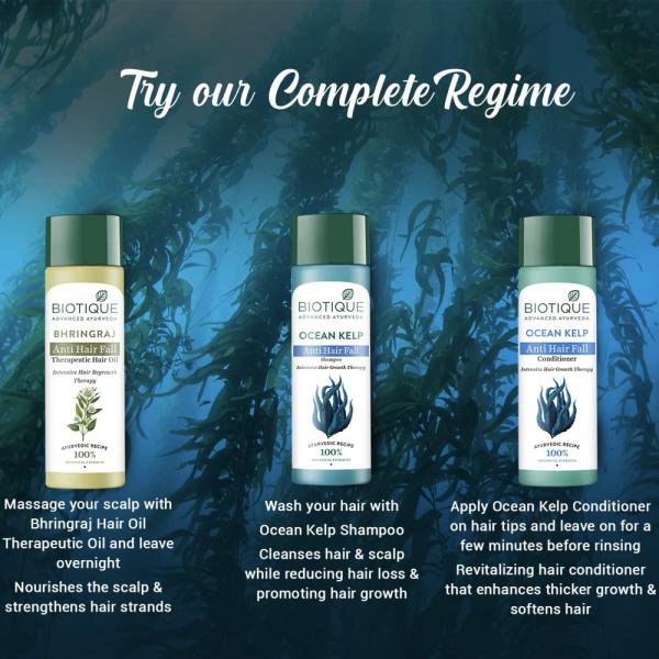 Biotique Anti Hair Fall Shampoo - Ocean Kelp 120 ml - Shampoos
