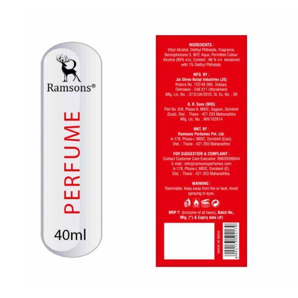 Ramsons Bullet Eau De Parfum 40ml - Men Perfumes (Edt/Edp)