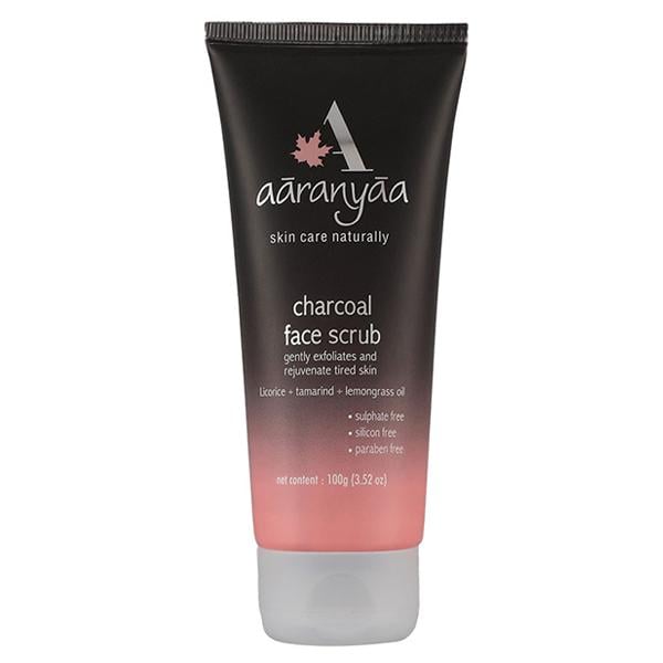 Netmeds | Aaranyaa Charcoal Face Scrub 100 gm