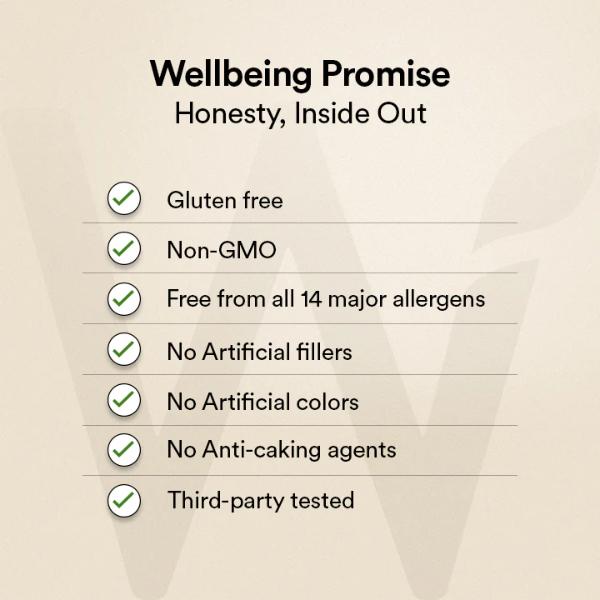 Wellbeing Nutrition Korean Marine Collagen Peptides - Blueberry Mint 120 g - Hair & Skin