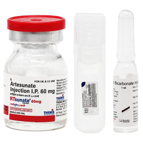 RTSUNATE 60 Injection 1's - Malarial