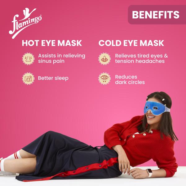 Flamingo Hot & Cold Eye Mask (HC - 1006) (U) - Wearables Eye Glasses