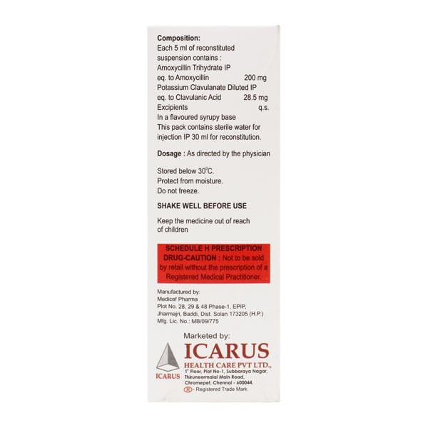 Laciclav Dry Syrup 30ml - Bacterial Infections-Pen
