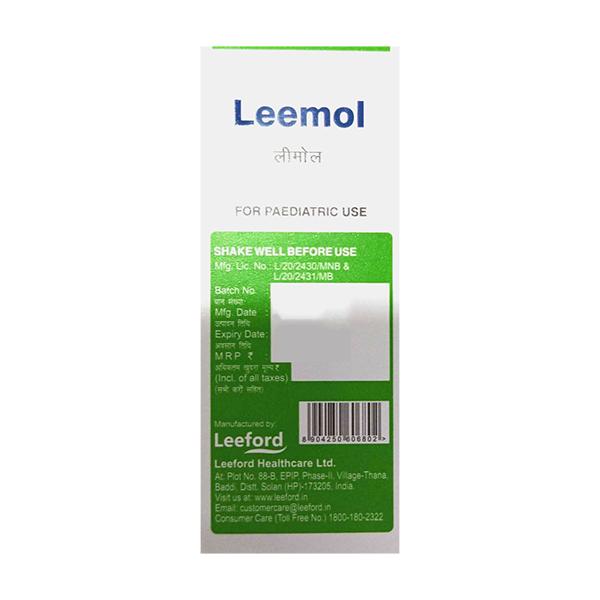 LEEMOL Oral Suspension 15ml - Fever-Ana
