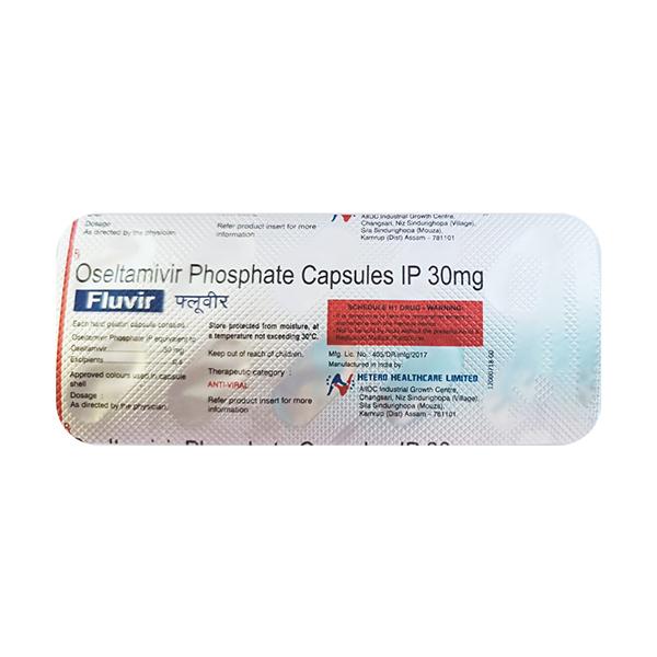 FLUVIR 30 Capsule 10's - Viral infections-Ant