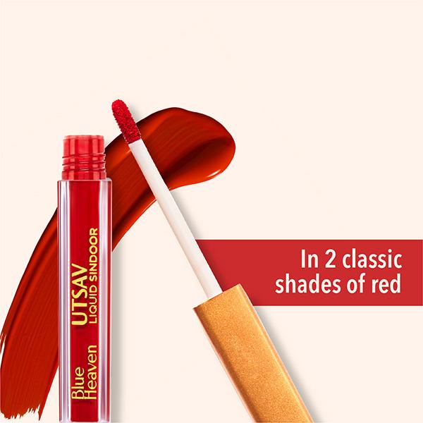 Blue Heaven Utsav Sindoor Maroon 4.5ml - Sindoor