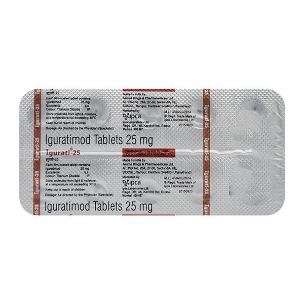IGURATI 25mg Tablet 10's - Arthritis-Dis