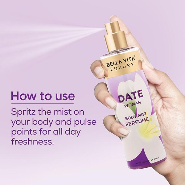 Bella Vita Organic Luxury Date Woman Body Mist 150 ml - Body Mist/Spray