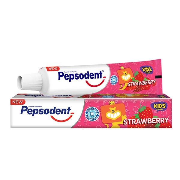 Pepsodent Kids Toothpaste - Strawberry 45 gm - Baby Oral Care