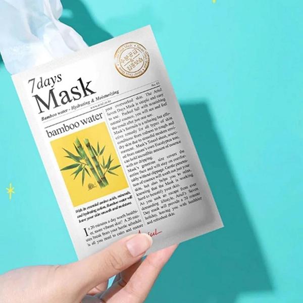 Ariul Seven Days Mask Bamboo water 20 ml - Sheet Masks