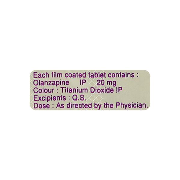 Oliza 20mg Tablet 10'S - Psychosis-Ans