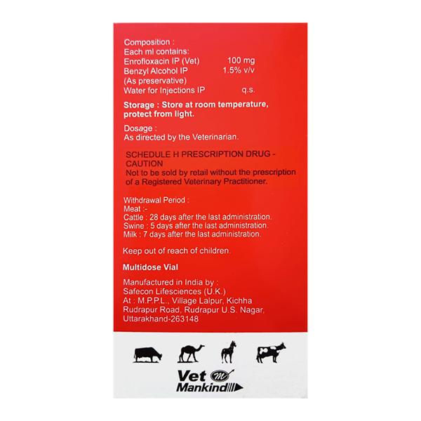 ENROSTRONG (VET) 10% Injection 100ml - Veterinary-Pharma