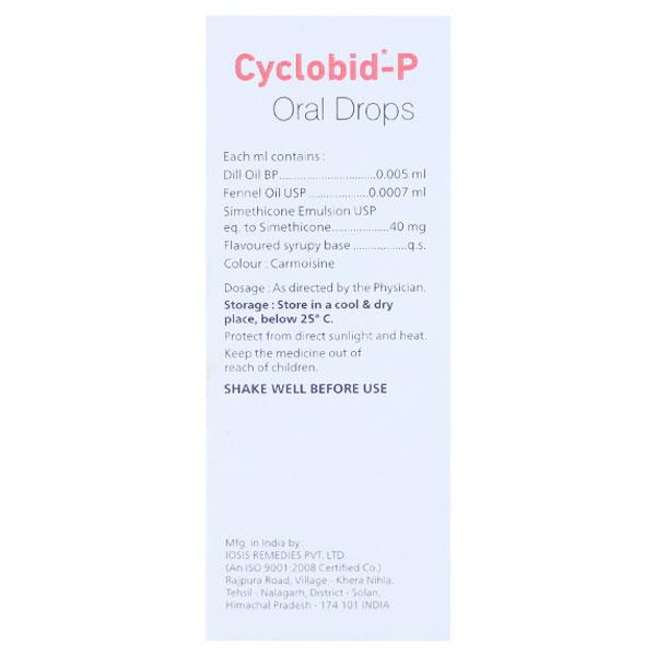 CYCLOBID P Drops 30ml - Ulcer/Reflux/Flatulence-Aaa
