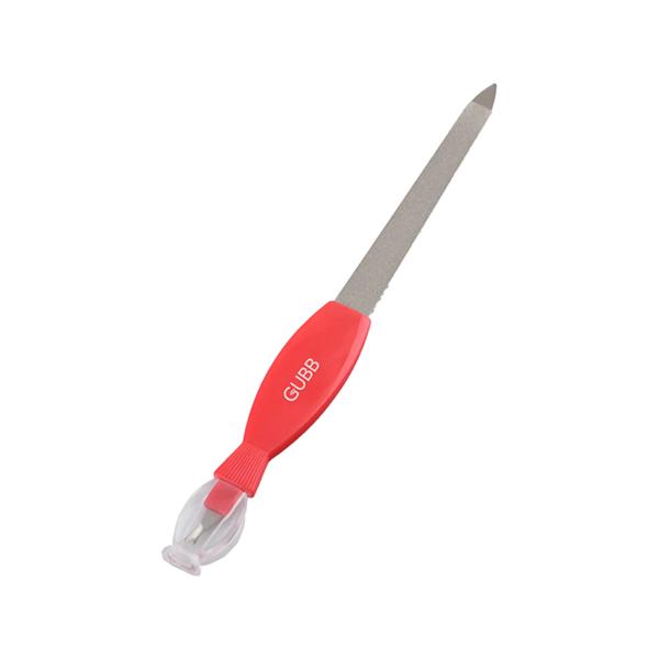 Netmeds | Gubb 2 In 1 Nail File & Cuticle Trimmer Durable Convenient 1's