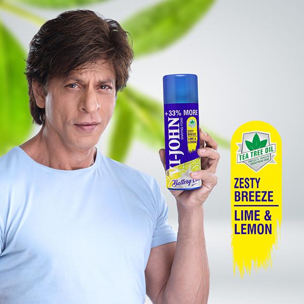 Vi-John Shaving Foam - Zesty Breeze Lime & Lemon 400gm + Shaving Foam for Hard Skin 400ml 1's - Shaving Foams