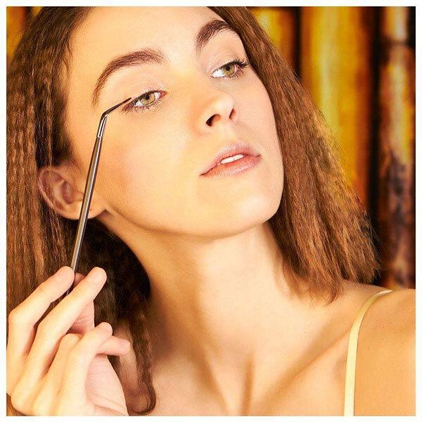 Basicare SIGNATURE BENDED FERRULE EYELINER BRUSH 1's - Eye Brush