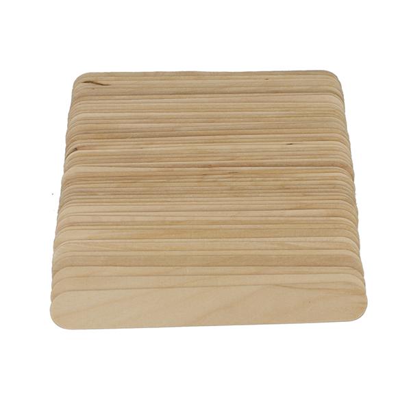 Biosoft Disposable Wax Spatuala (100Pc Box) Essentials 100 gm - Shaving & Hair Removal