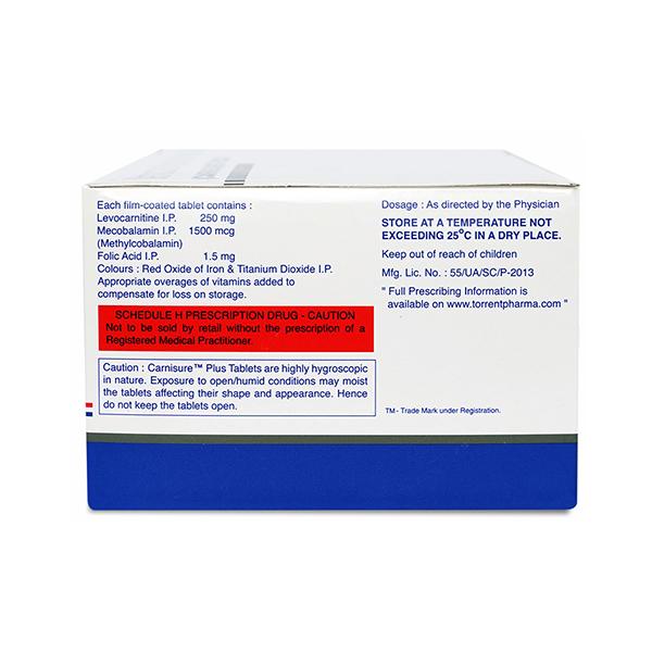 Carnisure Plus Tablet 10'S - Supplements-Vam