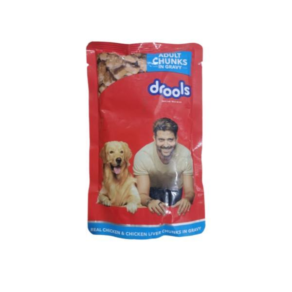 Buy Drools Adult Wet Dog Food Real Chicken Chicken Liver Chunks