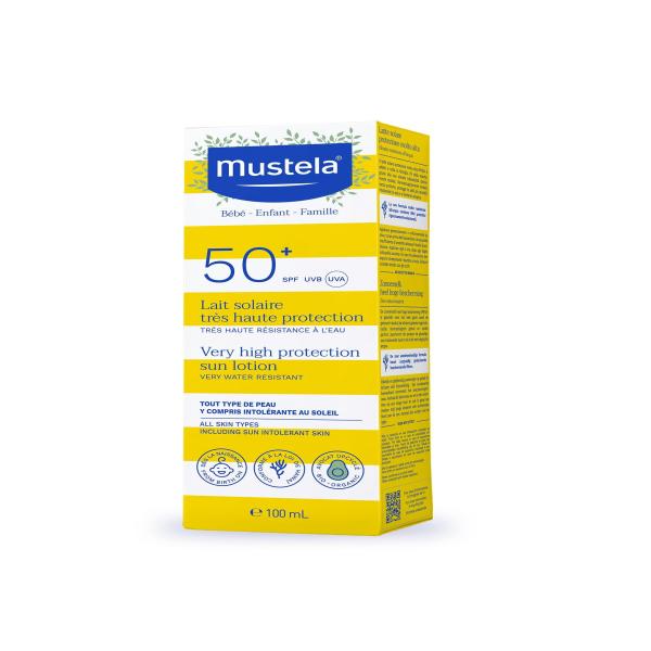 Mustela Very High Protection Sun Lotion 100 ml - Creams, Lotions & Oils