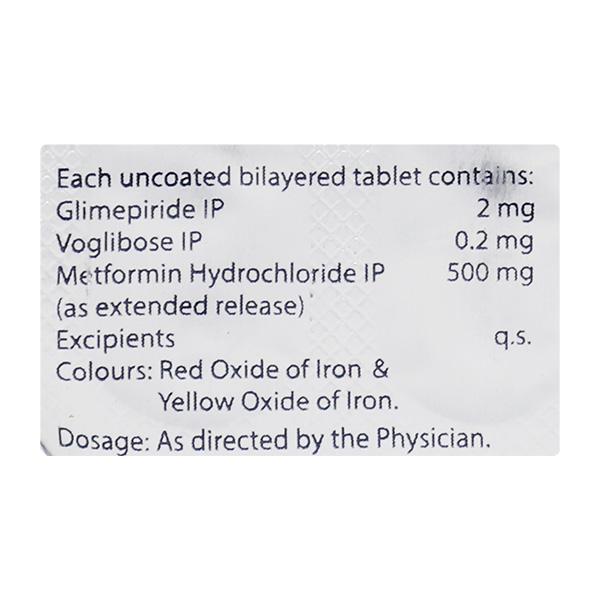 GEMER V 2 Tablet 15's - Diabetes-Ant