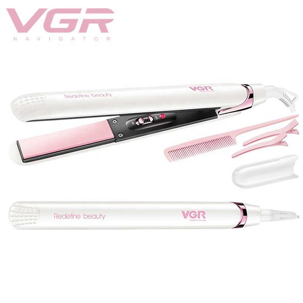 VGR V505 Professional Hair Straightener with Ceramic Coated Plate 1's - Straighteners