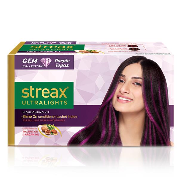 Streax Ultralights Gem Collection Purple Topaz 1's - Crème