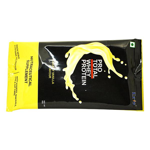 PROTOTAL WHEY PROTEIN CREAMY VANILLA FLAVOUR Sachet 40gm