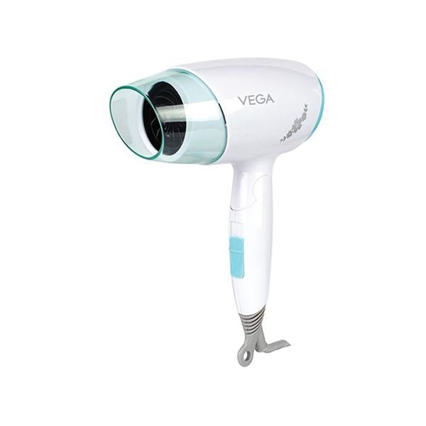 Netmeds | Vega Insta Look 1400 Watts Foldable Hair Dryer with Cool Shot Button and 3 Heat, Speed Settings VHDH-23 493 gm