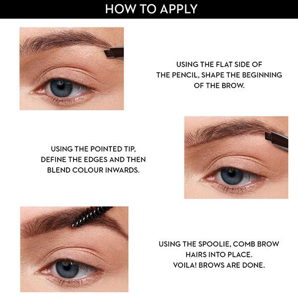 SUGAR Cosmetics Arch Arrival Brow Definer 03 Woody Scooby Deep Brown 0.35 gm - Eyebrow Pencils & Enhancers