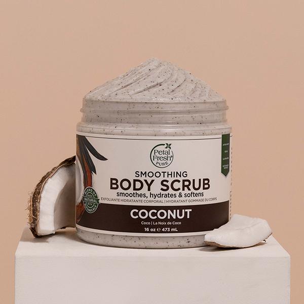 Petal Fresh Smoothing Coconut Body Scrub 473 ml - Scrubs & Exfoliants