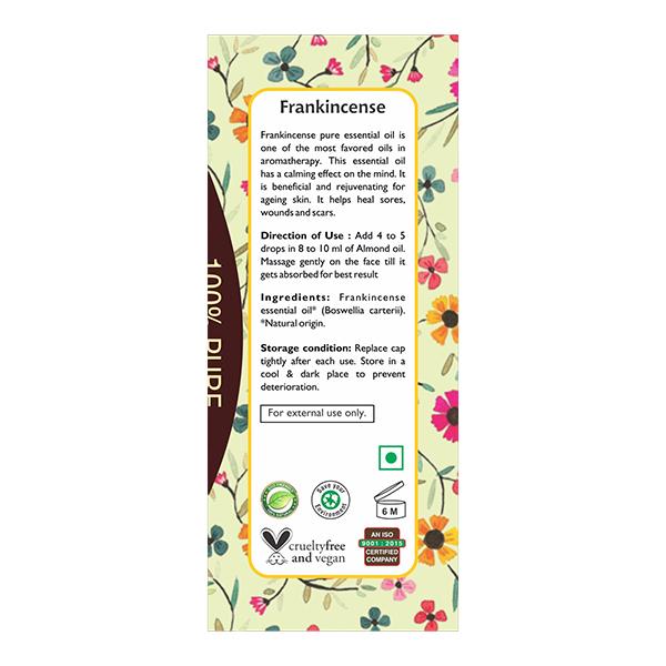 Passion Indulge FRANKINCESE Essential Oil for rejuvinate ageing and dull skin, 10ml - Essential Oils